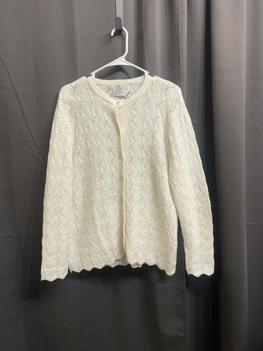Vintage 1970s Billie Jo Knit Cardigan Sweater